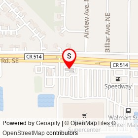 Sonic on Malabar Road Southeast, Palm Bay Florida - location map