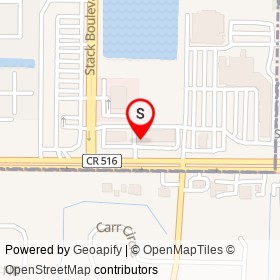 Amscot on Palm Bay Road Northeast, Melbourne Florida - location map