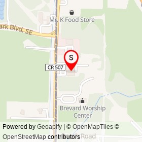 Ace Hardware on Babcock Street Southeast, Malabar Florida - location map