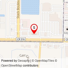 Hair 'Say on Palm Bay Road Northeast, Melbourne Florida - location map