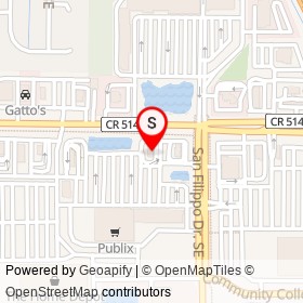 Wendy's on Malabar Road Southeast, Palm Bay Florida - location map