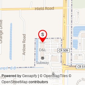 Beachside Physical Therapy on Anlow Road,  Florida - location map