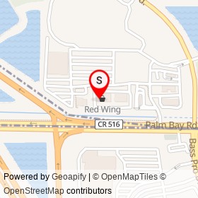 Mattress One on Palm Bay Road Northeast, West Melbourne Florida - location map