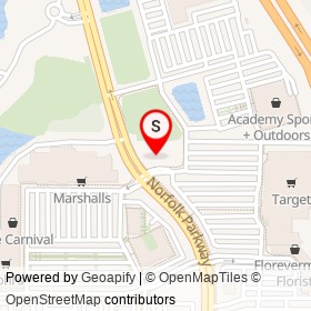 LAUNCH Federal Credit Union on Norfolk Parkway, West Melbourne Florida - location map