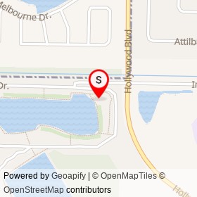 No Name Provided on Merrillville Drive, West Melbourne Florida - location map