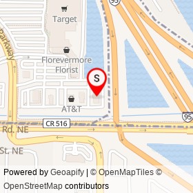 Discount Tire on Palm Bay Road Northeast, West Melbourne Florida - location map