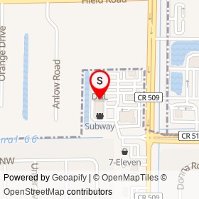 Eli's West Indian Grocery on Palm Bay Road Northeast, Palm Bay Florida - location map
