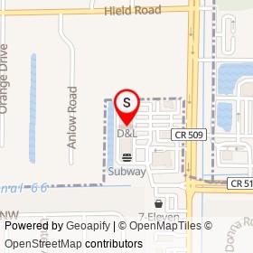 Accent Nails on Anlow Road,  Florida - location map