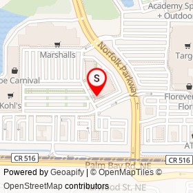 Five Guys on Norfolk Parkway, West Melbourne Florida - location map