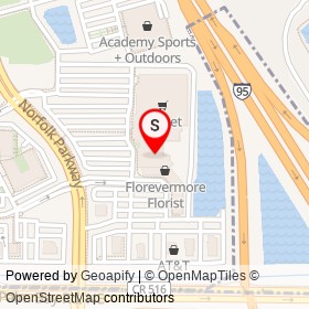 Ross on Norfolk Parkway, West Melbourne Florida - location map