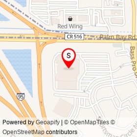 Bass Pro Shops on Palm Bay Road Northeast, Palm Bay Florida - location map