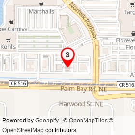 Aspen Dental on Palm Bay Road Northeast, Palm Bay Florida - location map