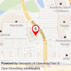 GameStop on Norfolk Parkway, West Melbourne Florida - location map