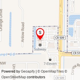 Femme Fatale Gun Store on Palm Bay Road Northeast, Palm Bay Florida - location map