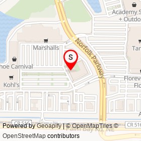 Pizza @ Hammock Landing on Norfolk Parkway, West Melbourne Florida - location map