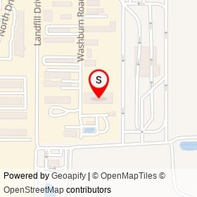 James & Ray's Garage LLC on Washburn Road, Melbourne Florida - location map