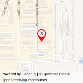 Hot Rod Customs & Collision Repair on Washburn Road, Melbourne Florida - location map