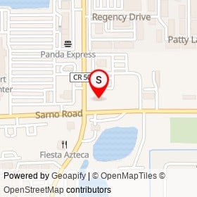 Del Taco on Sarno Road, Melbourne Florida - location map