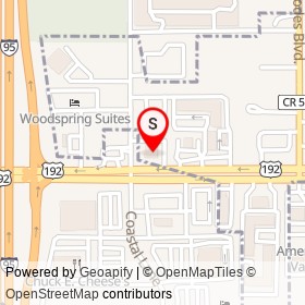 Denny's on New Haven Avenue, West Melbourne Florida - location map