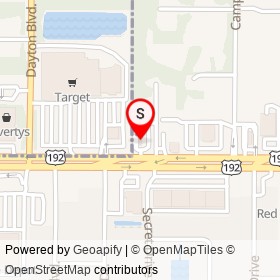 Wendy's on New Haven Avenue, West Melbourne Florida - location map