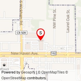 Happy Kitchen on Meadowlane Avenue, West Melbourne Florida - location map