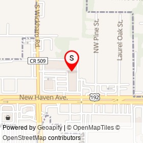 Ethel & Fred's on Meadowlane Avenue, West Melbourne Florida - location map