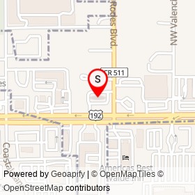 Cumberland Farms on New Haven Avenue, West Melbourne Florida - location map