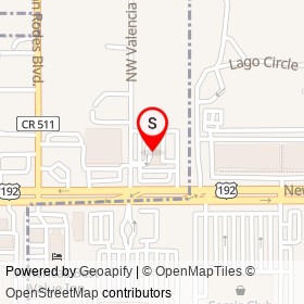 Subaru of Melbourne on Northwest Valencia Road, West Melbourne Florida - location map