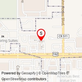 Days Inn by Wyndham Melbourne on New Haven Avenue, West Melbourne Florida - location map