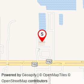 Tractor Supply Company on New Haven Avenue, West Melbourne Florida - location map
