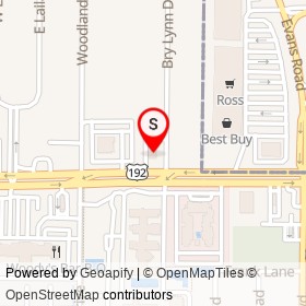 Verizon Wireless on Bry Lynn Drive, West Melbourne Florida - location map