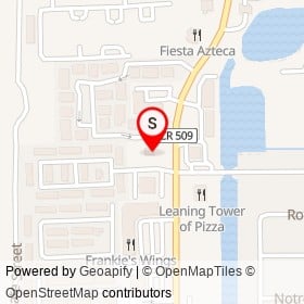 Jimmy John's on Fountainhead Boulevard, Melbourne Florida - location map