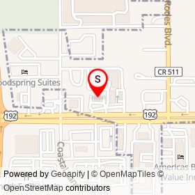 Mobil on New Haven Avenue, West Melbourne Florida - location map