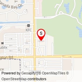 No Name Provided on North Wickham Road, Melbourne Florida - location map