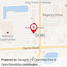 Wendy's on North Wickham Road, Melbourne Florida - location map