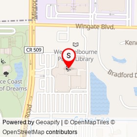 No Name Provided on Bradford Drive, West Melbourne Florida - location map