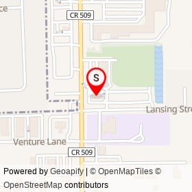 Wells Fargo on North Wickham Road, Melbourne Florida - location map