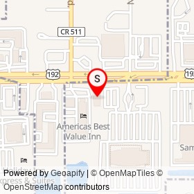 Fairfield Inn & Suites By Marriott Melbourne Palm Bay/Viera on New Haven Avenue, West Melbourne Florida - location map