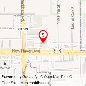 Dripperz Coffee & Vape on Meadowlane Avenue, West Melbourne Florida - location map