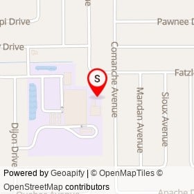 No Name Provided on Comanche Avenue, Melbourne Florida - location map