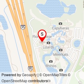 Aviary on I 95, Melbourne Florida - location map