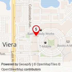 Justice on Town Center Avenue, Viera Florida - location map