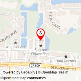 Tailgate Tavern on Haley Court, Suntree Florida - location map