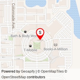 Planet Smoothie on Town Center Avenue, Viera Florida - location map