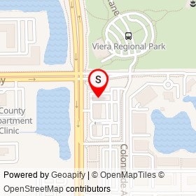 7-Eleven on Lake Andrew Drive, Viera Florida - location map