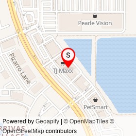 HomeGoods on Harnett Drive, Viera Florida - location map