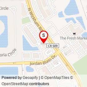 BB&T on North Wickham Road, Suntree Florida - location map