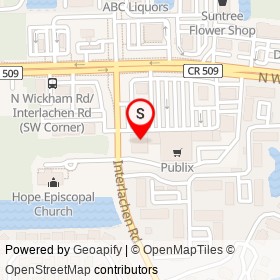 Tuesday Morning on Interlachen Road, Suntree Florida - location map