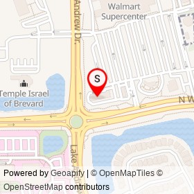 Asian Wok on North Wickham Road, Melbourne Florida - location map