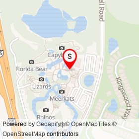 Paws On Pizzeria on Butterfly Trail, Viera Florida - location map